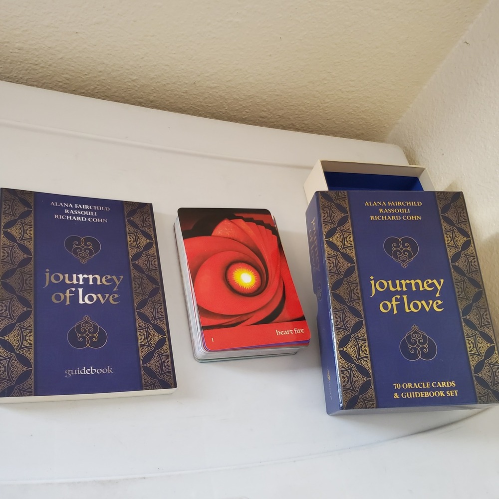 Journey of Love Oracle Cards & Guidebook Set Alana Fairchild Rassouli 70 Cards
